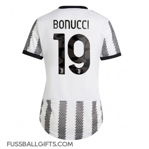 Juventus Leonardo Bonucci #19 Fußballbekleidung Heimtrikot Damen 2022-23 Kurzarm